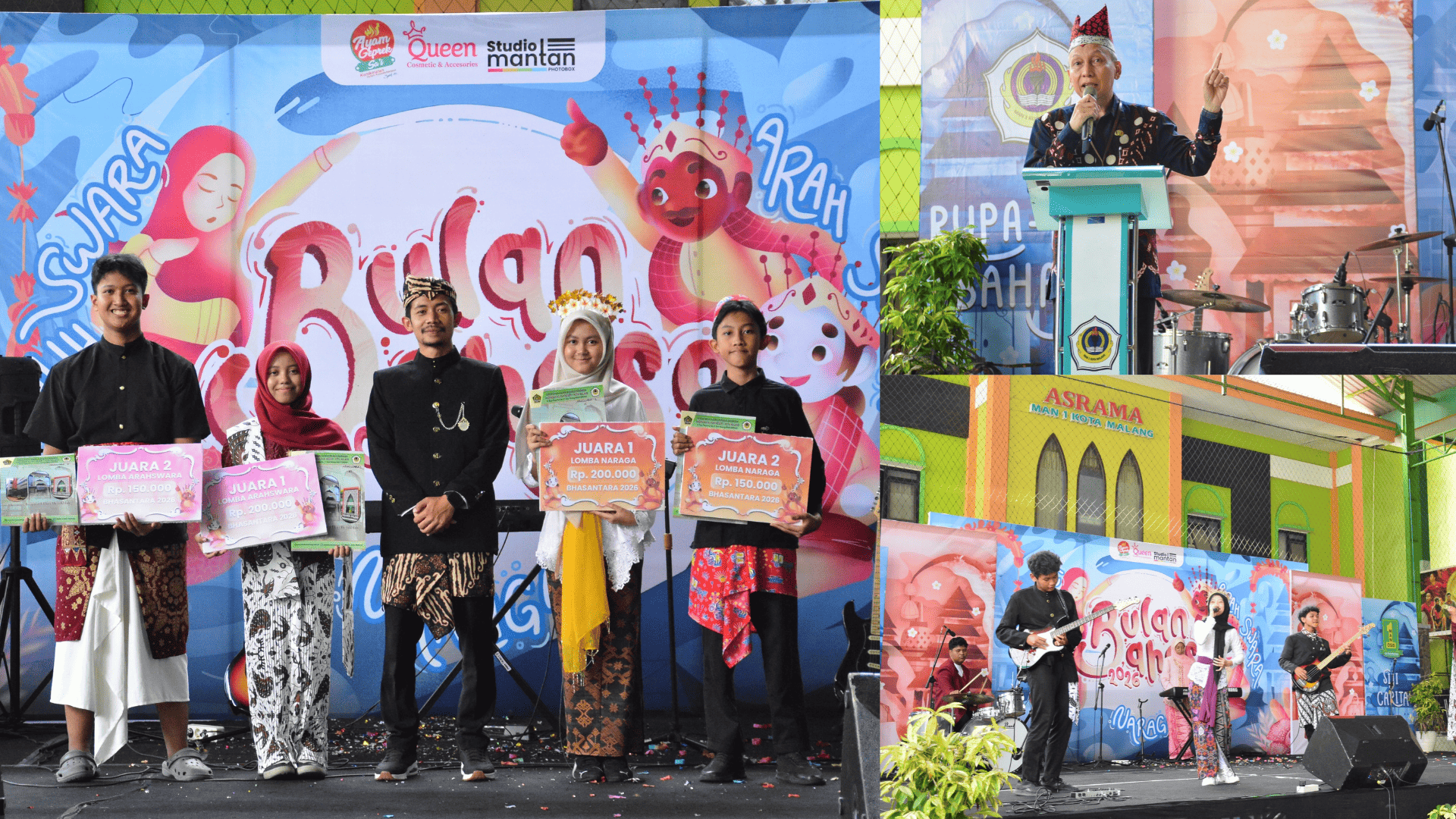 Semarak Bulan Bahasa 2026, MAN 1 Kota Malang Gelar Ajang Kreativitas Siswa dan Beragam Perlombaan